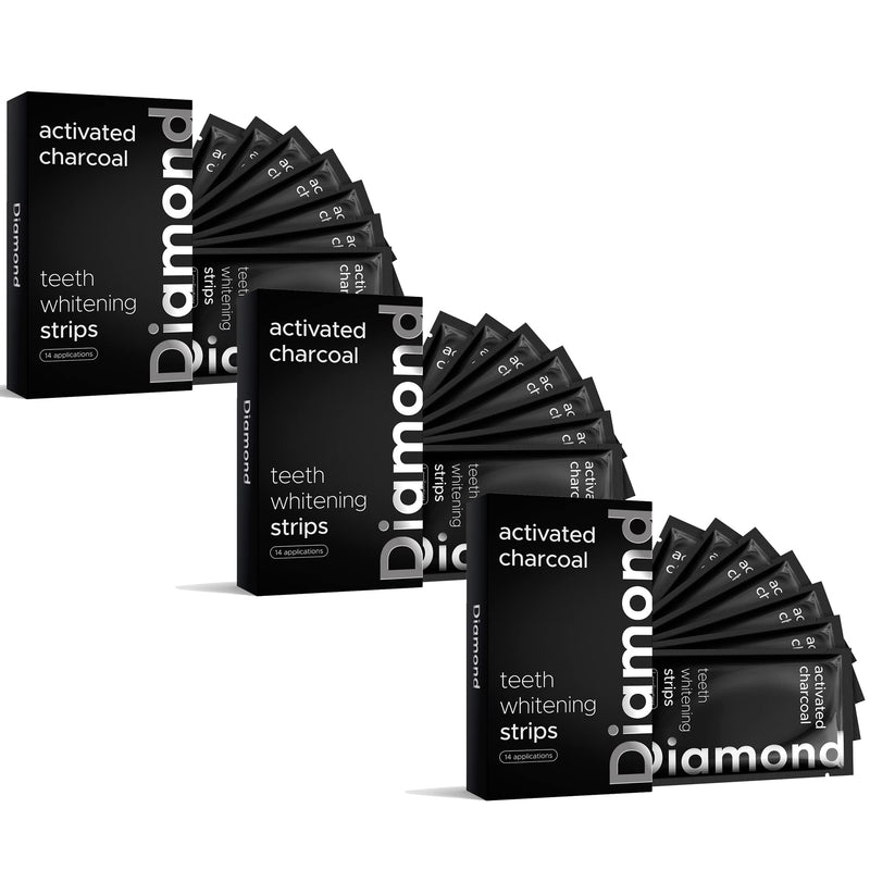 Paski wybielające do zębów z aktywnym węglem